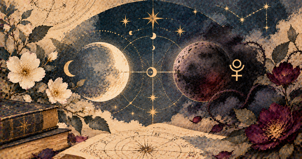 「月×冥王星」が生むカリスマ性とは？影響力の正体と心の深層を読み解く占星術ガイド