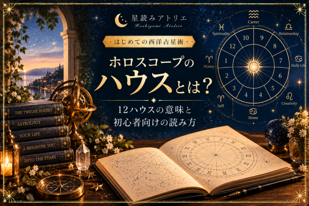 ホロスコープのハウスとは？12ハウスの意味と初心者向けの読み方