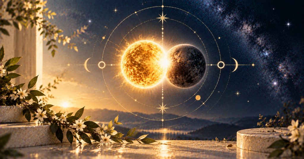 太陽×冥王星の合をネイタルに持つ人はどんな人？性格・人生に表れる強さと活かし方