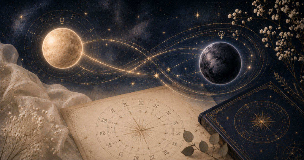 金星×冥王星は運命の縁？離れられない恋と宿命の意味を徹底解説
