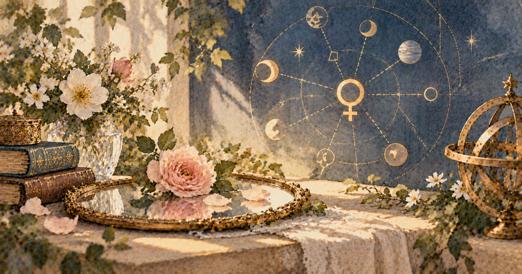 金星のアスペクトでわかる恋愛・結婚｜相手天体と角度から「私の愛し方」を読み解く